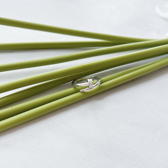 Серебряное кольцо с фианитами