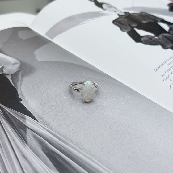Серебряное кольцо с опалом 2.181ct