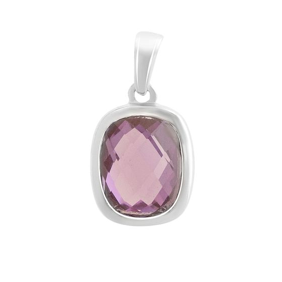 Серебряная подвеска с александритом 4.25ct