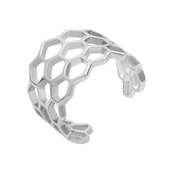 Серебряное кольцо без камней