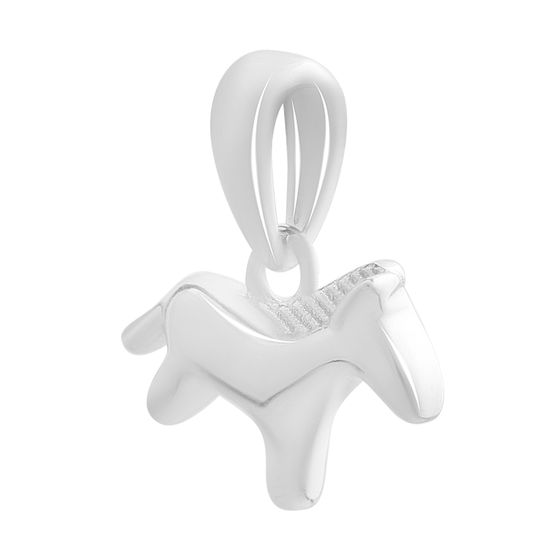 Серебряная подвеска без камней