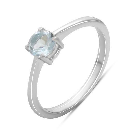 Серебряное кольцо с топазом 0.621ct