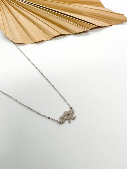Серебряное колье без камней