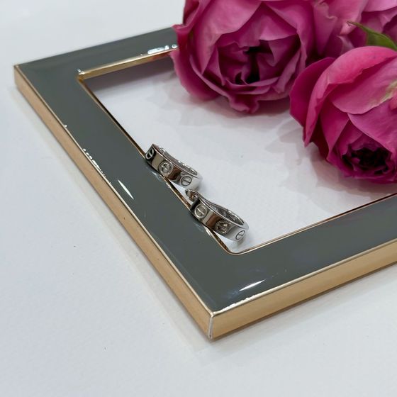 Серебряные серьги без камней