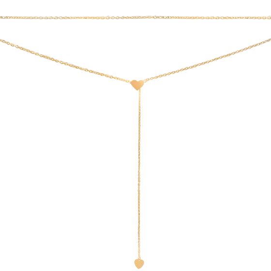 Золотое колье без камней