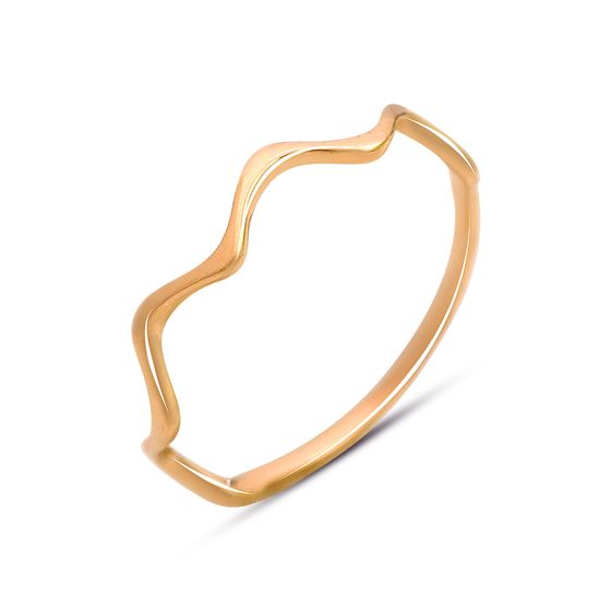 Золотое кольцо без камней