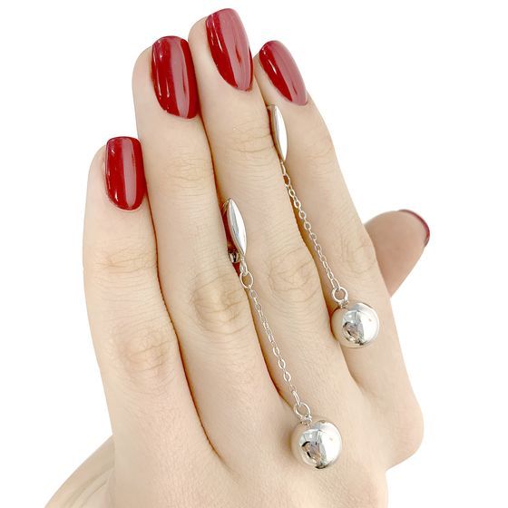 Серебряные серьги без камней