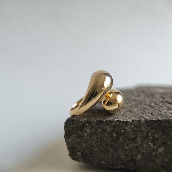 Серебряное кольцо без камней