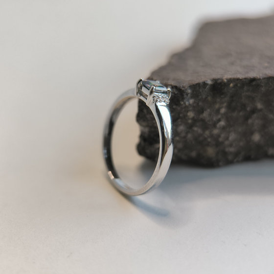 Серебряное кольцо с мистик топазом 0.764ct