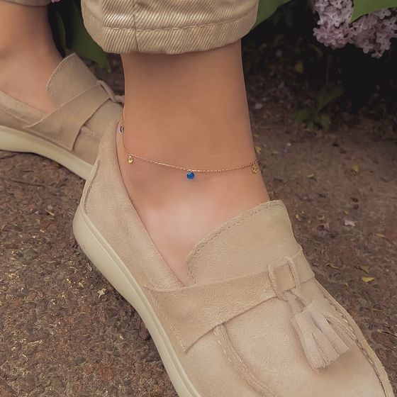 Золотой браслет с фианитами 0.2ct