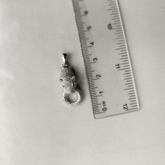 Серебряная подвеска с фианитами Серебряная подвеска с фианитами