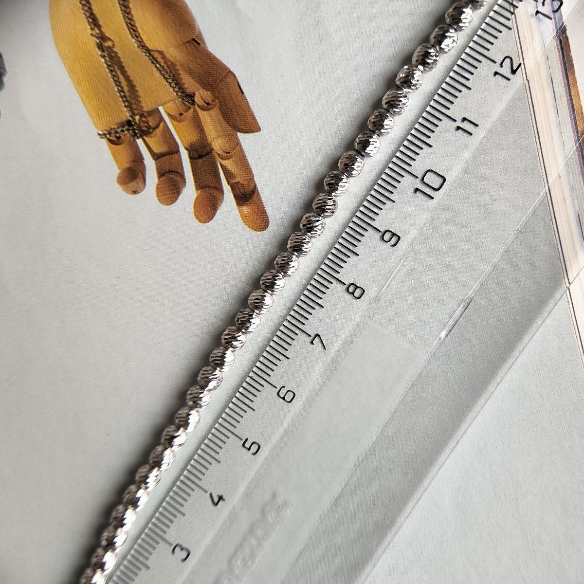 Серебряный браслет без камней