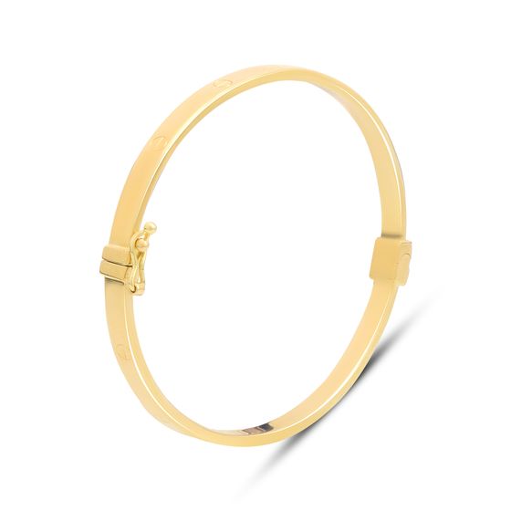 Золотой браслет без камней