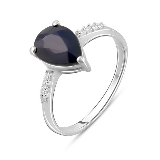Серебряное кольцо с сапфиром 2.325ct