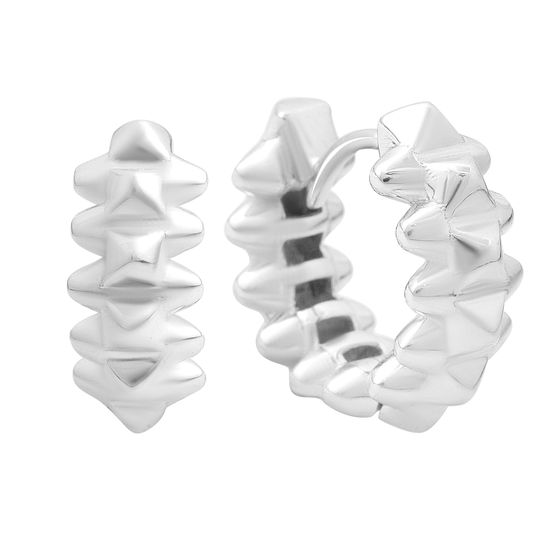 Золотые серьги без камней