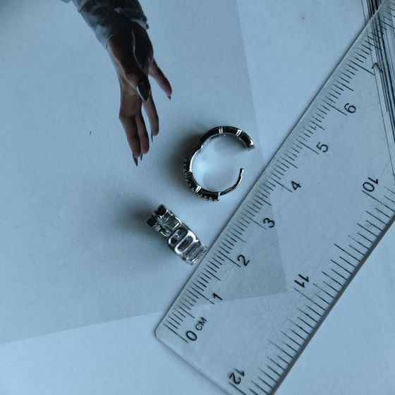 Серебряные серьги с фианитами Серебряные серьги с фианитами