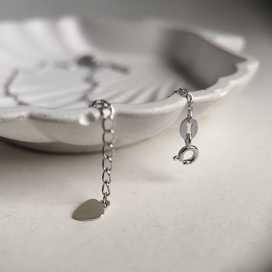 Серебряное колье без камней Серебряное колье без камней