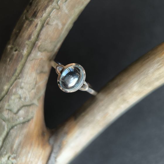 Серебряное кольцо с топазом 1.825ct