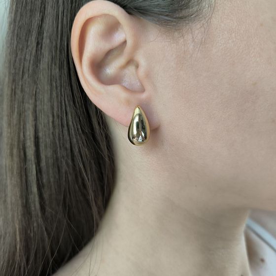 Серебряные серьги без камней Серебряные серьги без камней