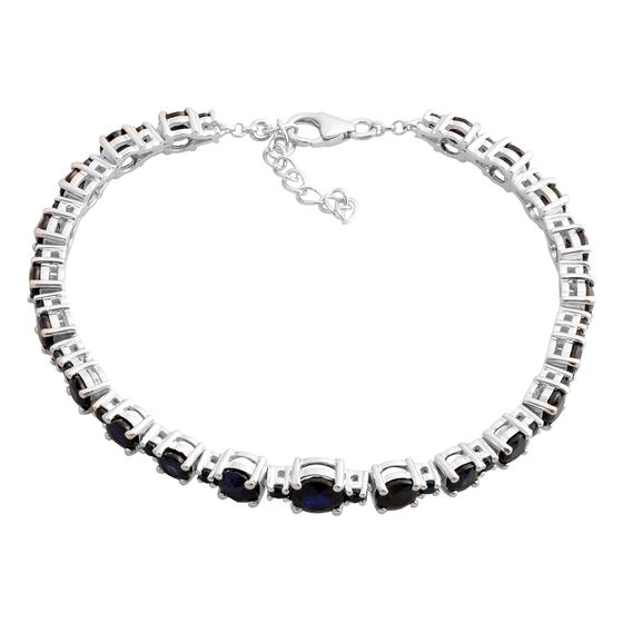 Серебряный браслет с сапфиром 9.34ct