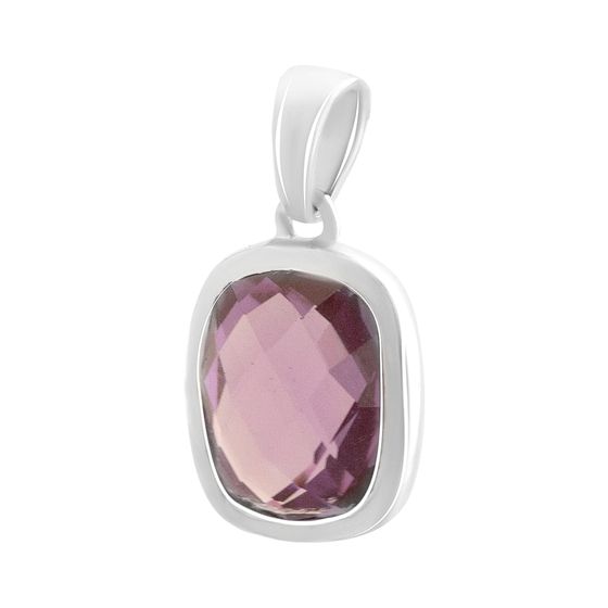 Серебряная подвеска с александритом 4.25ct