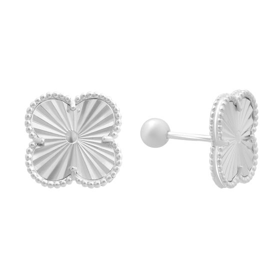 Серебряные серьги без камней