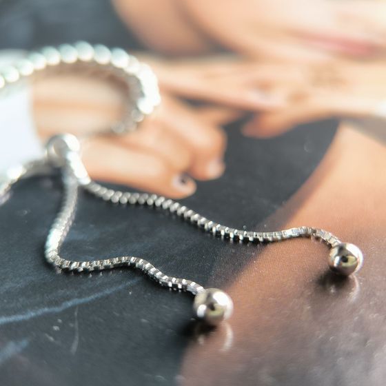 Серебряный браслет без камней