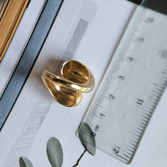 Серебряное кольцо без камней