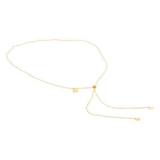 Золотое колье без камней