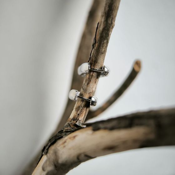 Серебряные серьги без камней Серебряные серьги без камней