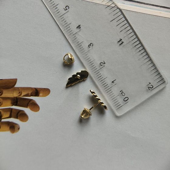 Серебряные серьги без камней Серебряные серьги без камней