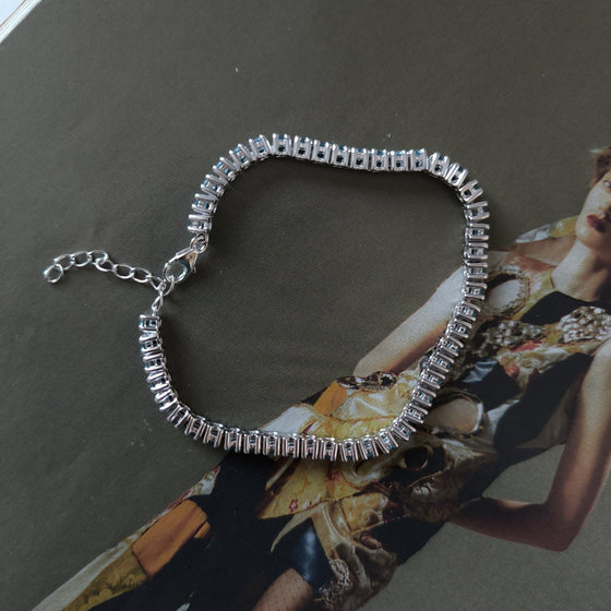 Серебряный браслет с топазом Лондон Блю 4.053ct