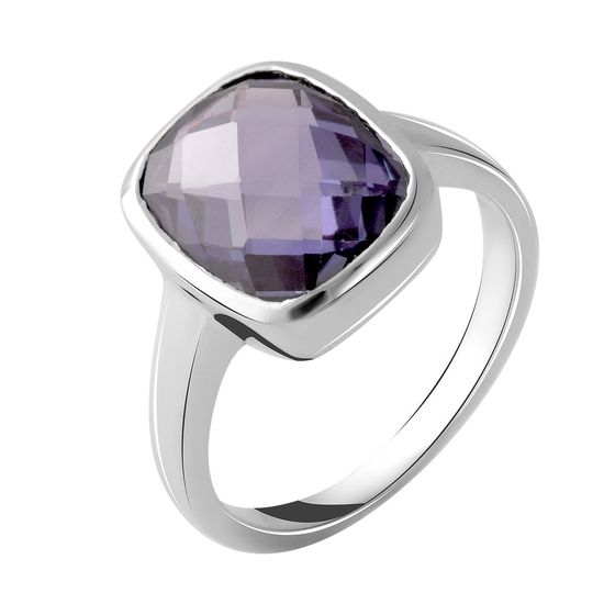 Серебряное кольцо с александритом