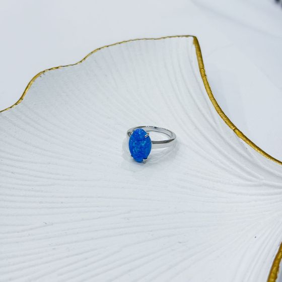 Серебряное кольцо с опалом 2.2ct