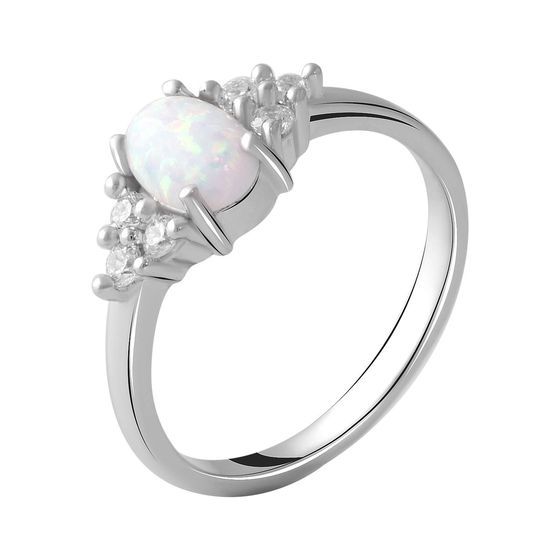 Серебряное кольцо с опалом 0.672ct