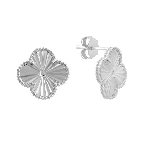 Серебряные серьги без камней