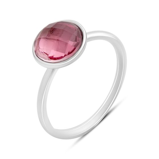 Серебряное кольцо с фианитами