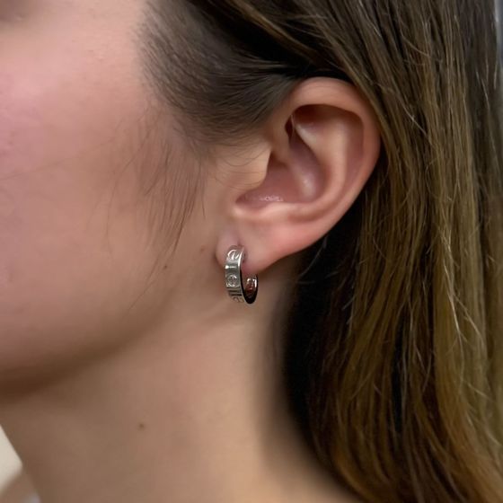 Серебряные серьги без камней