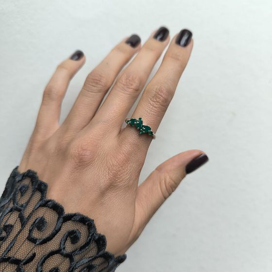 Серебряное кольцо с агатом 0.712ct