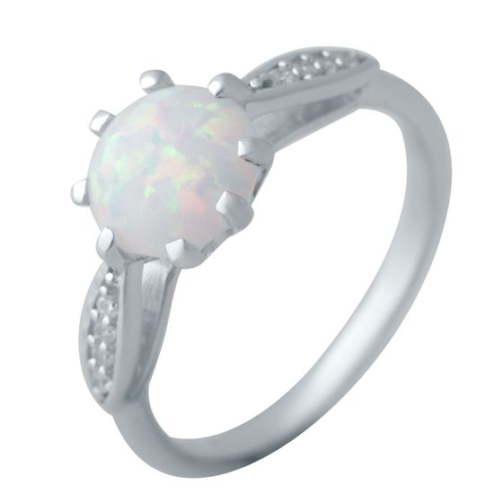 Серебряное кольцо с опалом 1.009ct