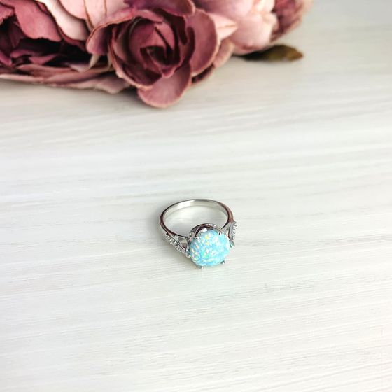 Серебряное кольцо с опалом 1.722ct
