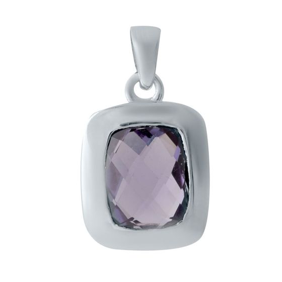 Серебряная подвеска с александритом 3.388ct
