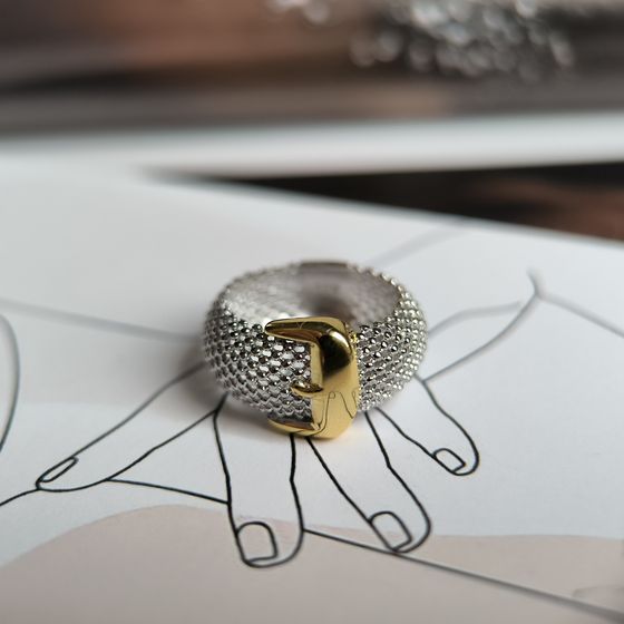 Серебряное кольцо без камней