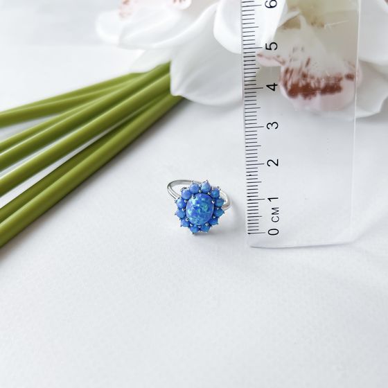 Серебряное кольцо с опалом 1.94ct
