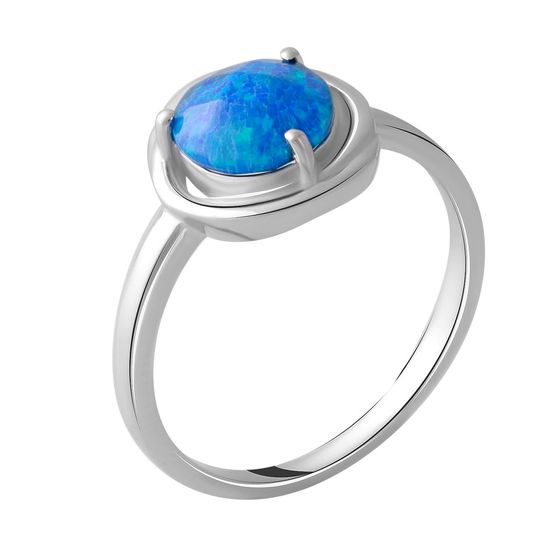 Серебряное кольцо с опалом 0.906ct
