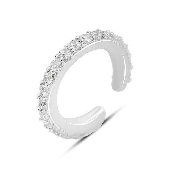 Серебряные серьги с фианитами