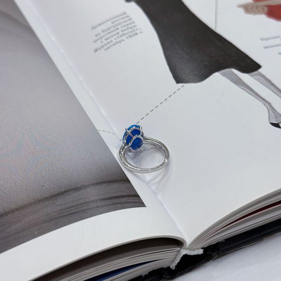 Серебряное кольцо с опалом 2.2ct
