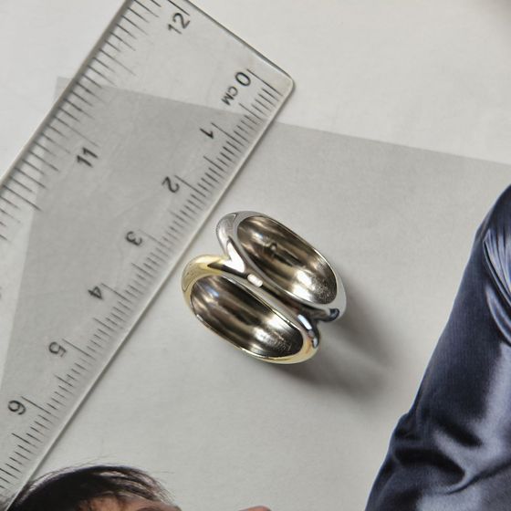 Серебряное кольцо без камней