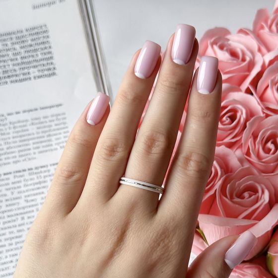 Серебряное кольцо с керамикой