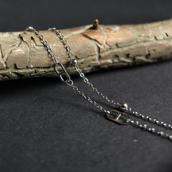 Серебряный браслет без камней